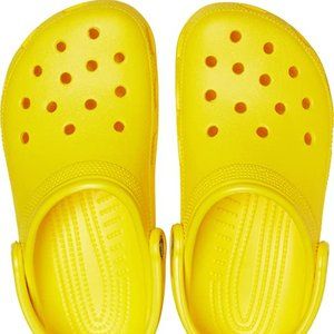 Womens Yellow Crocs